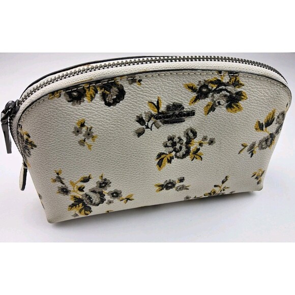 Coach F59750 Floral Makeup Cosmetic Tolietry Bag Pouch Case - Picture 1 of 9
